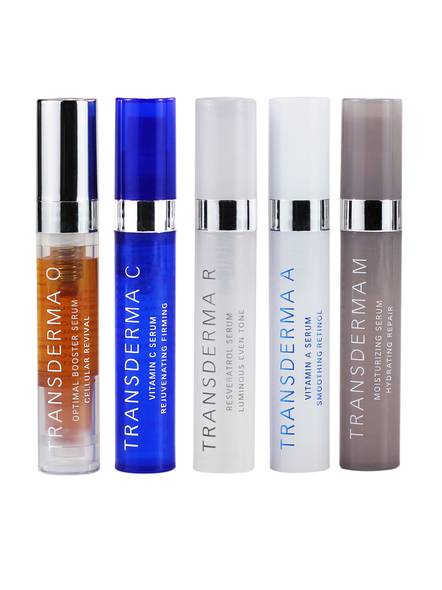 Transderma Discovery Kit — five mini bottles