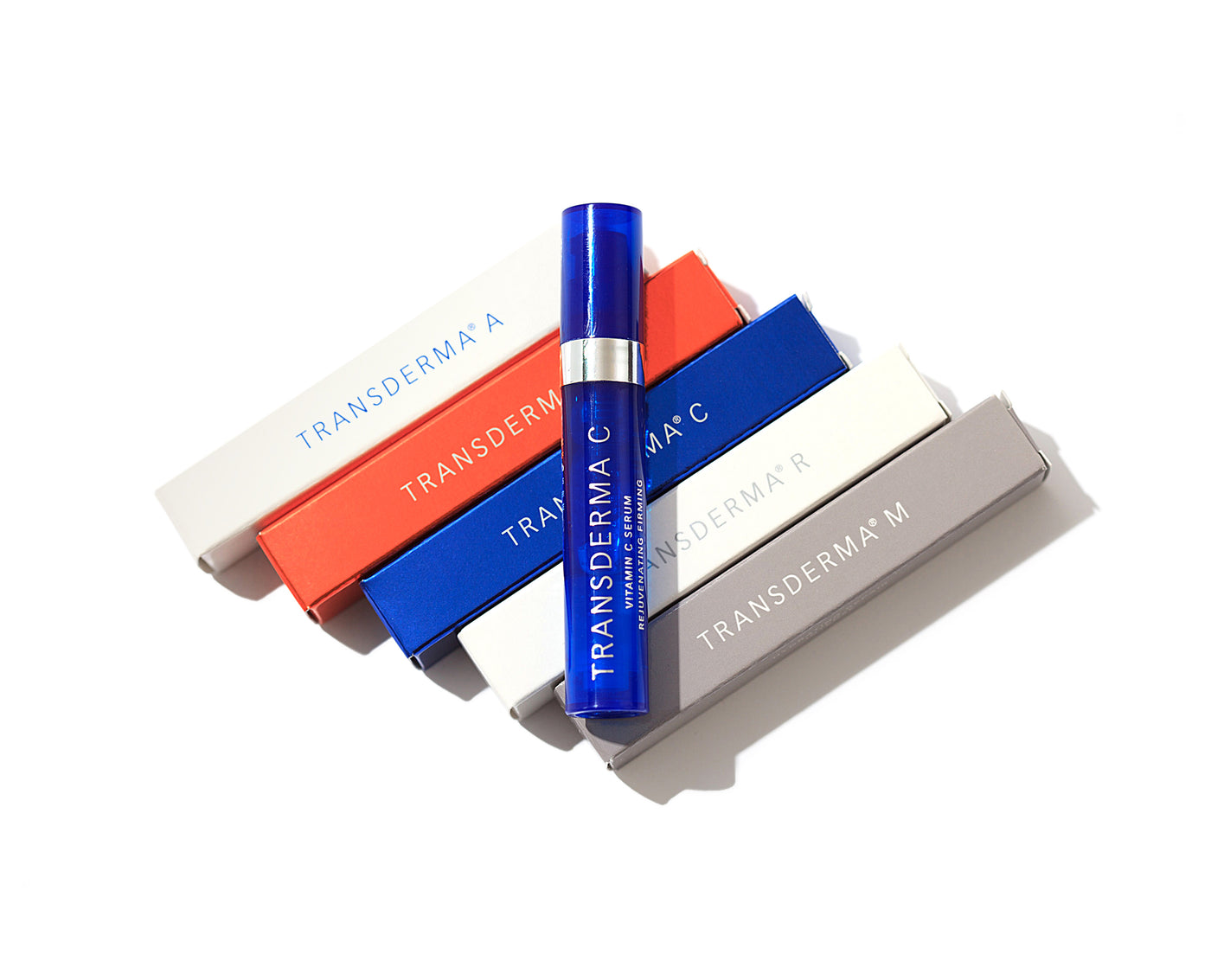 Transderma Discovery Kit — all five serum boxes